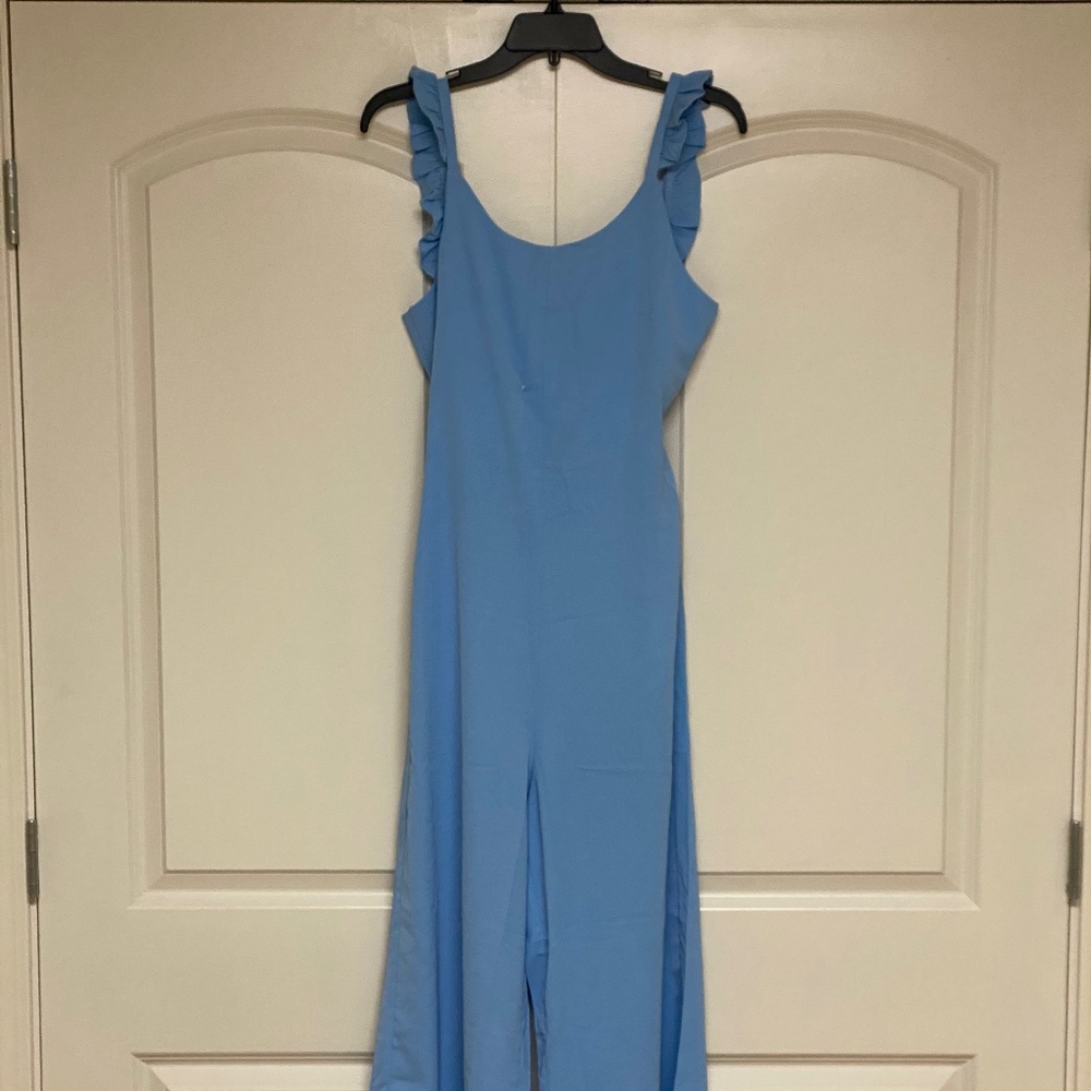 Ruffle strap jumper